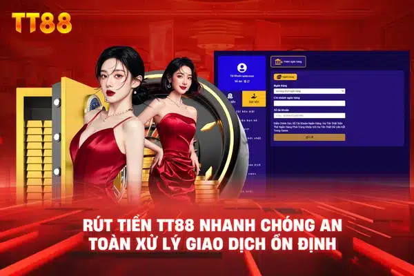Rút tiền TT88 nhanh chóng an toàn xử lý giao dịch ổn định
